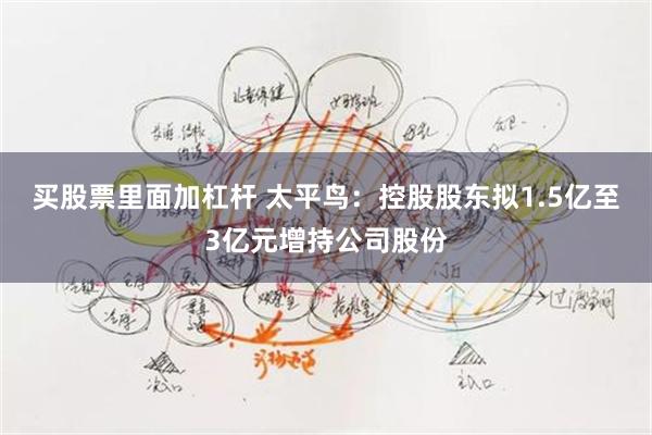 买股票里面加杠杆 太平鸟：控股股东拟1.5亿至3亿元增持公司股份