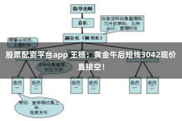 股票配资平台app 王杨：黄金午后短线3042现价直接空！