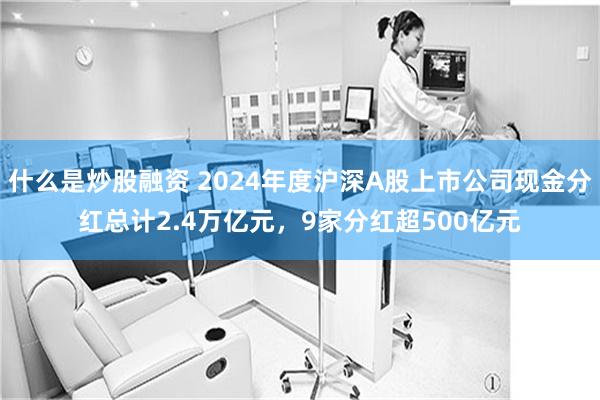 什么是炒股融资 2024年度沪深A股上市公司现金分红总计2.4万亿元，9家分红超500亿元